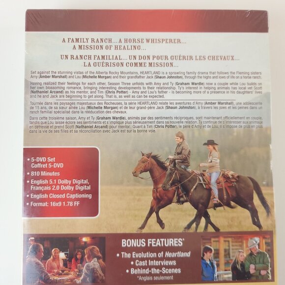 Heartland: Complete Season 3 DVD 2011 5-Disc Set Canadian - Picture 4 of 10
